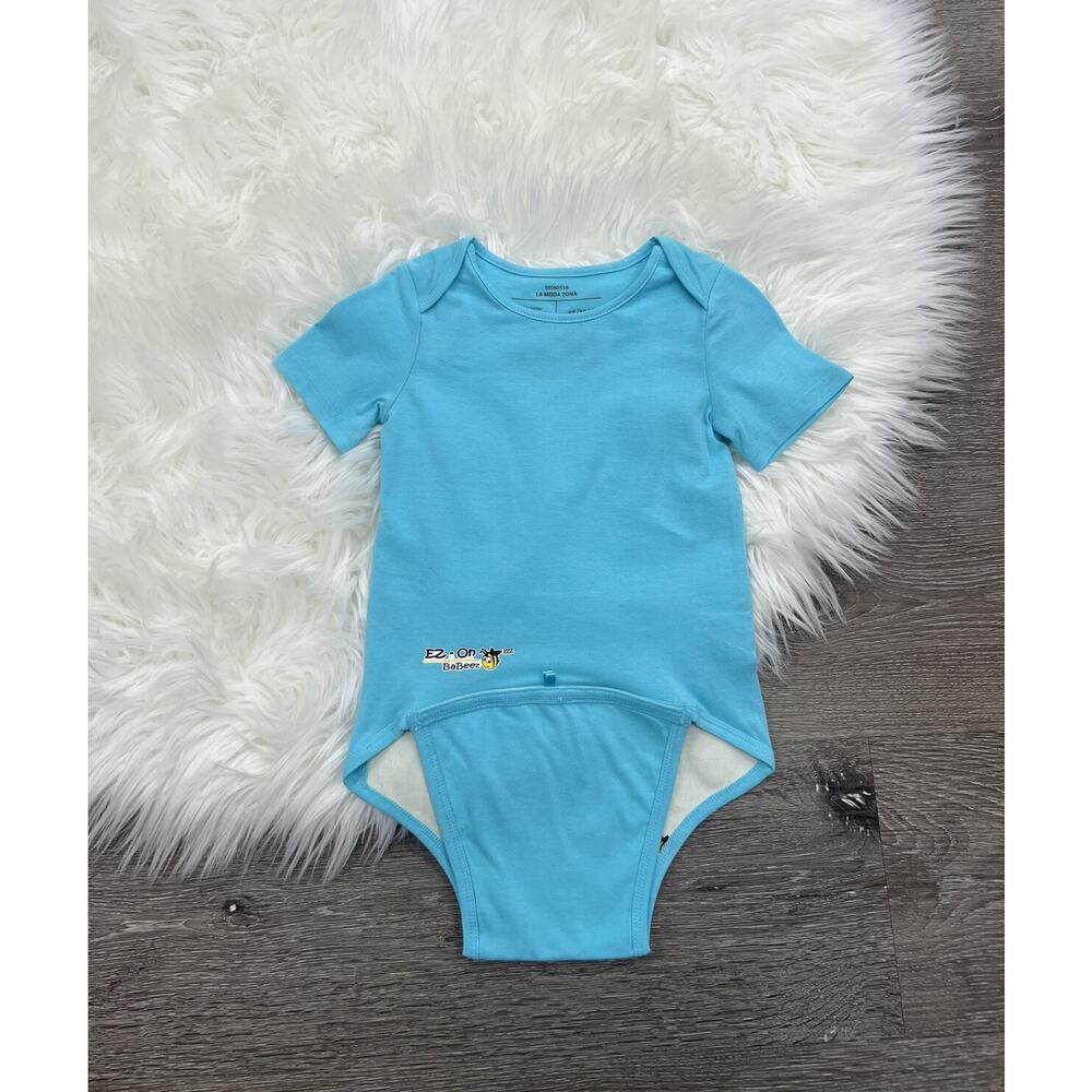 Ez-On Blue BaBeez‎ Bodysuit 12/18month NEW